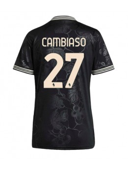 Juventus Andrea Cambiaso #27 Replika Tredje Kläder Dam 2025-26 Kortärmad